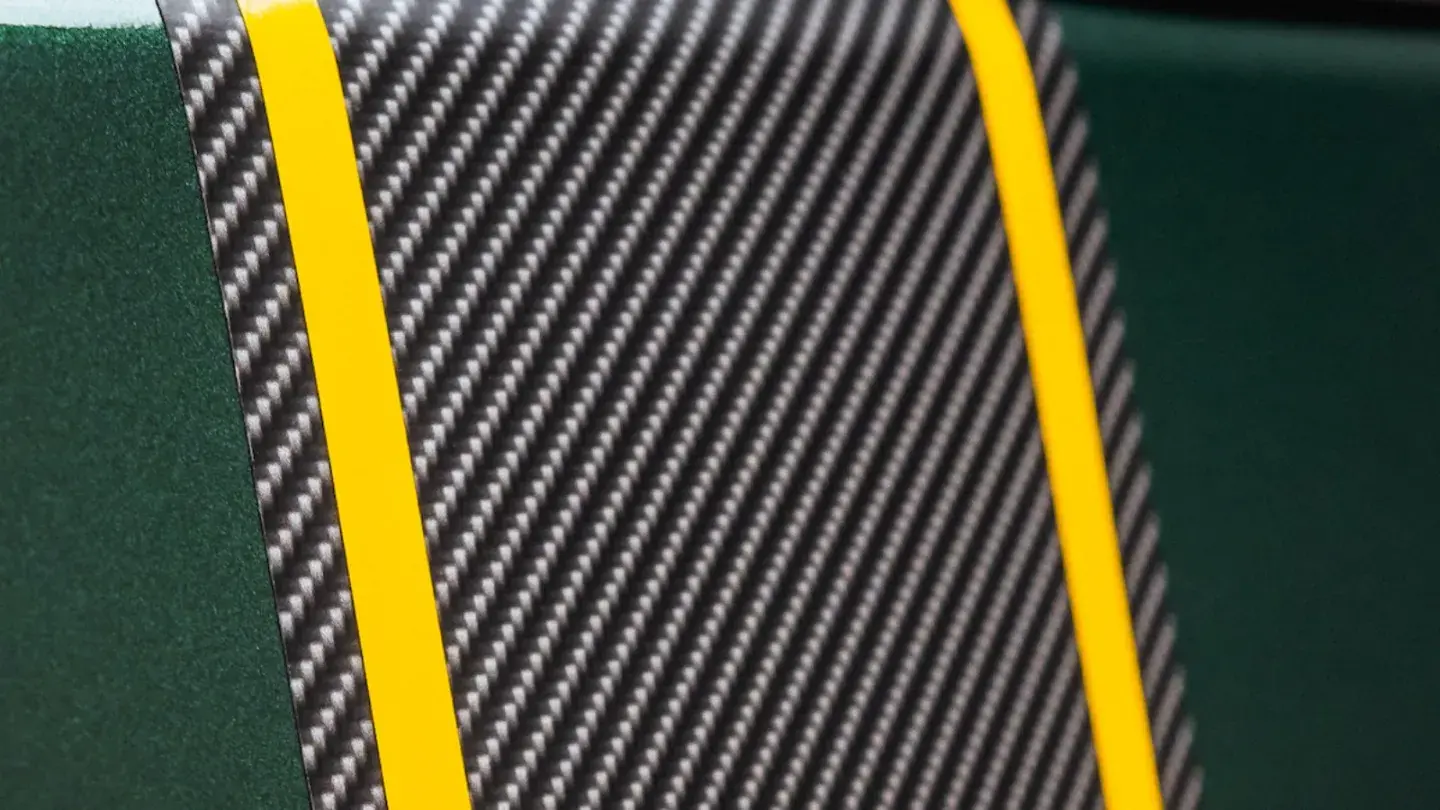 Carbon vinyl wrap
